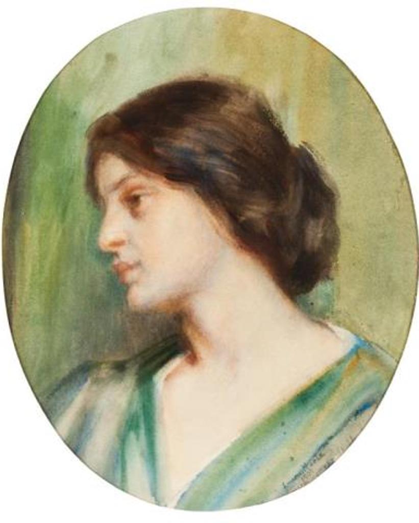 Laura Adeline Lyall Muntz (1860-1930) - Portrait of a Young Beauty