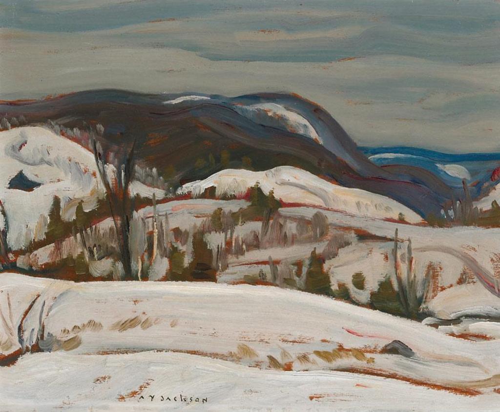 Alexander Young (A. Y.) Jackson (1882-1974) - Winter, Haliburton, Jan. ‘49