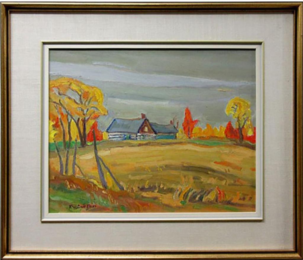 Ralph Wallace Burton (1905-1983) - Old Log House - Belonged To A Mr. Charlesbois, Dwyer Hill Road