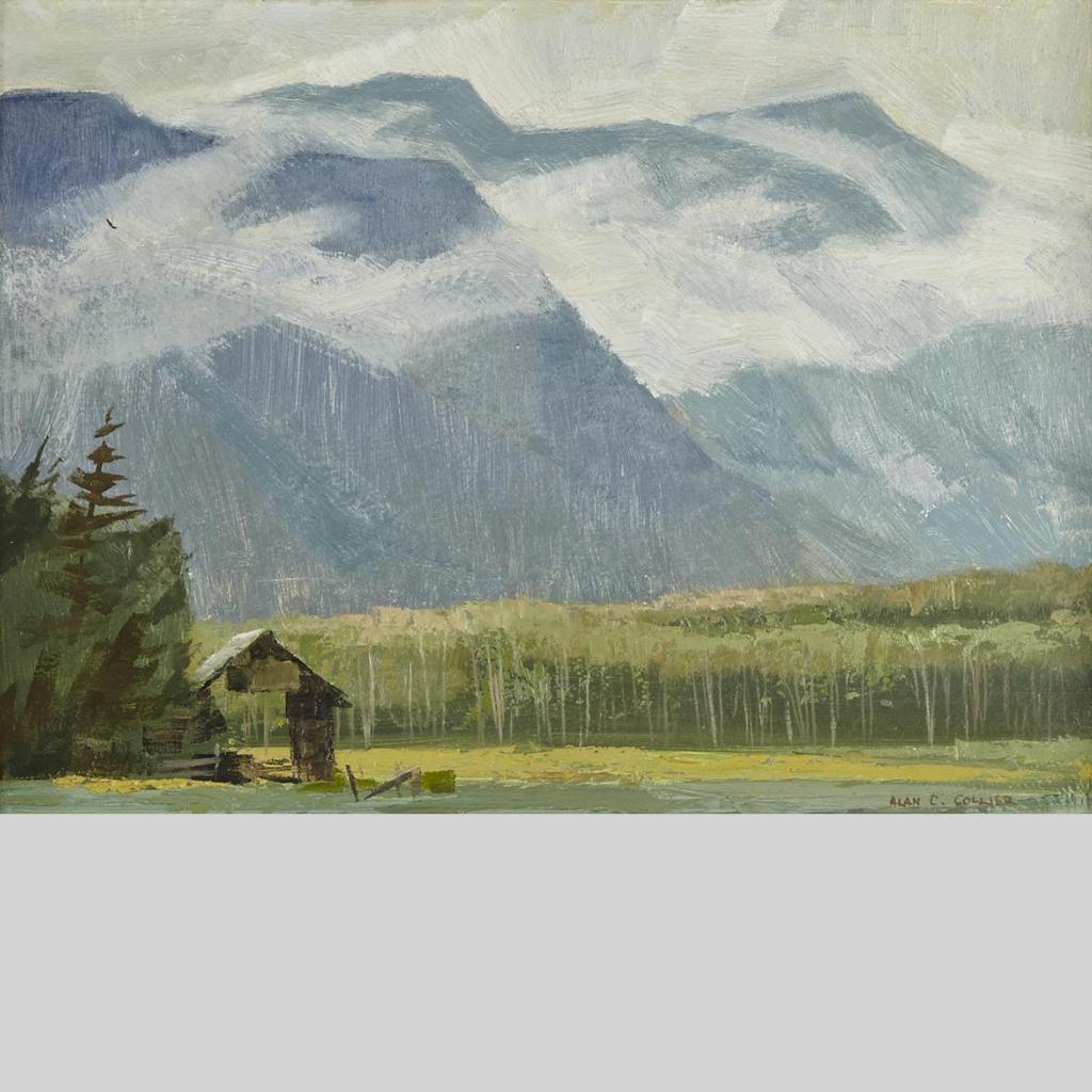 Alan Caswell Collier (1911-1990) - Open Hay Barn, Bella Coola Valley, B.C.