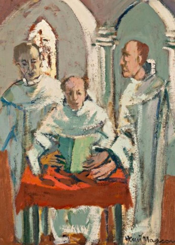 Henri Leopold Masson (1907-1996) - Three Monks