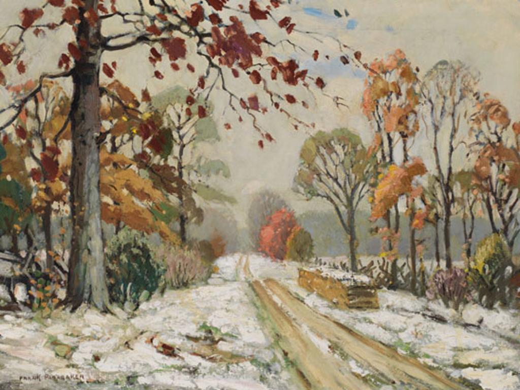 Frank Shirley Panabaker (1904-1992) - Fall Scene with Roadway