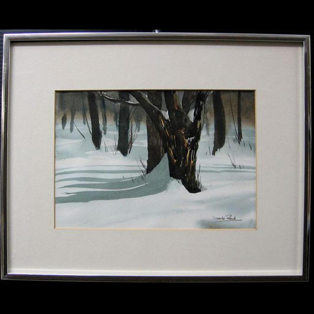 Jack Henry Reid (1925-2009) - Winter Woodland Study