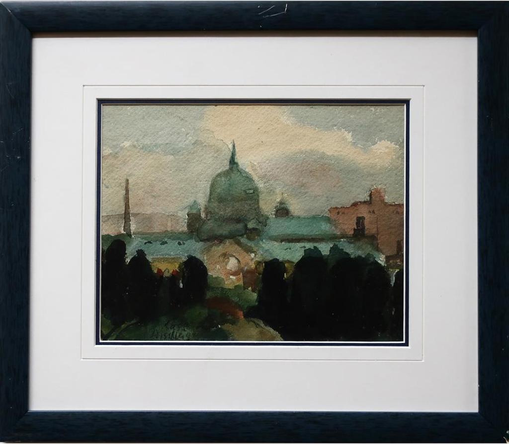 Rose Wiselberg (1908-1992) - View Of Saint Joseph Oratory