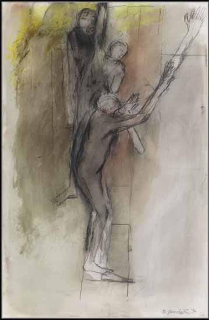 Betty Roodish Goodwin (1923-2008) - Figure / Ladder XXII