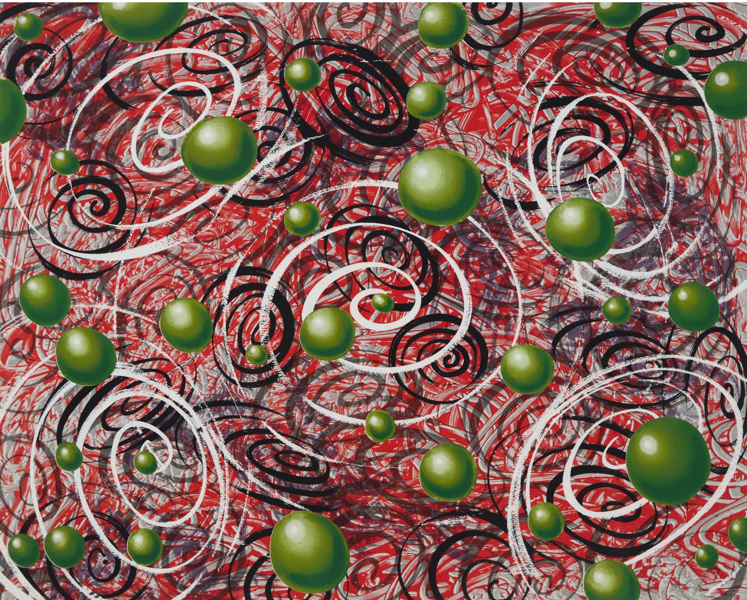 Kenny Scharf - Space Balls, 1988