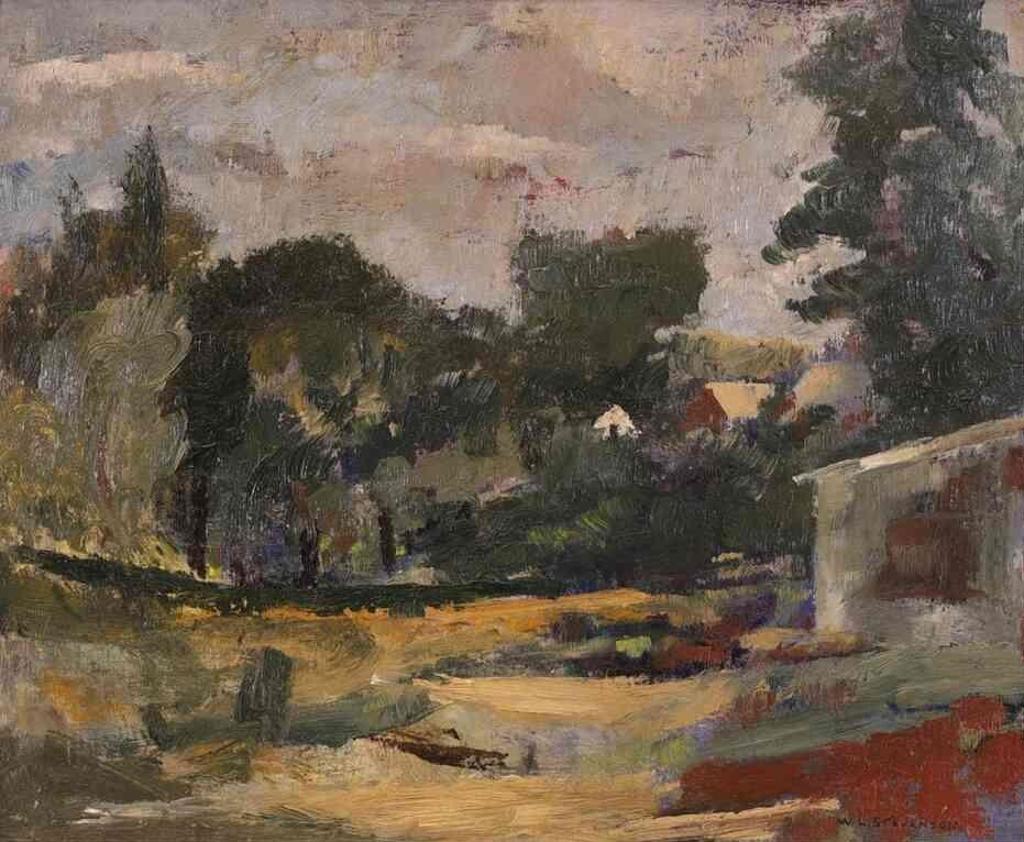 William Lewy Leroy Roy Stevenson (1905-1966) - Landscape Near Newton