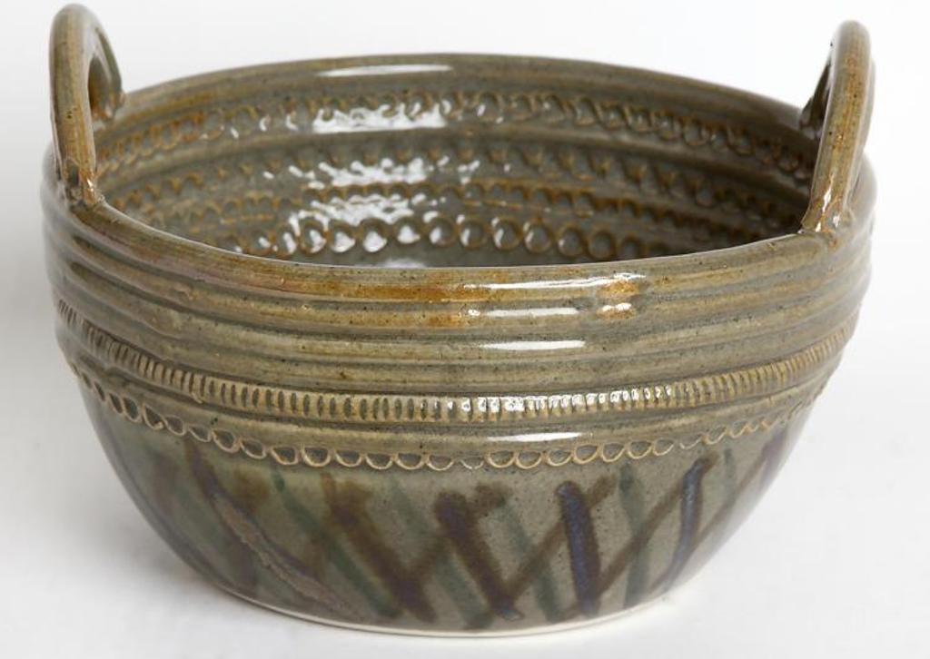 Maria Gakovic (1913-1999) - Untitled - Brown Bowl With Handles