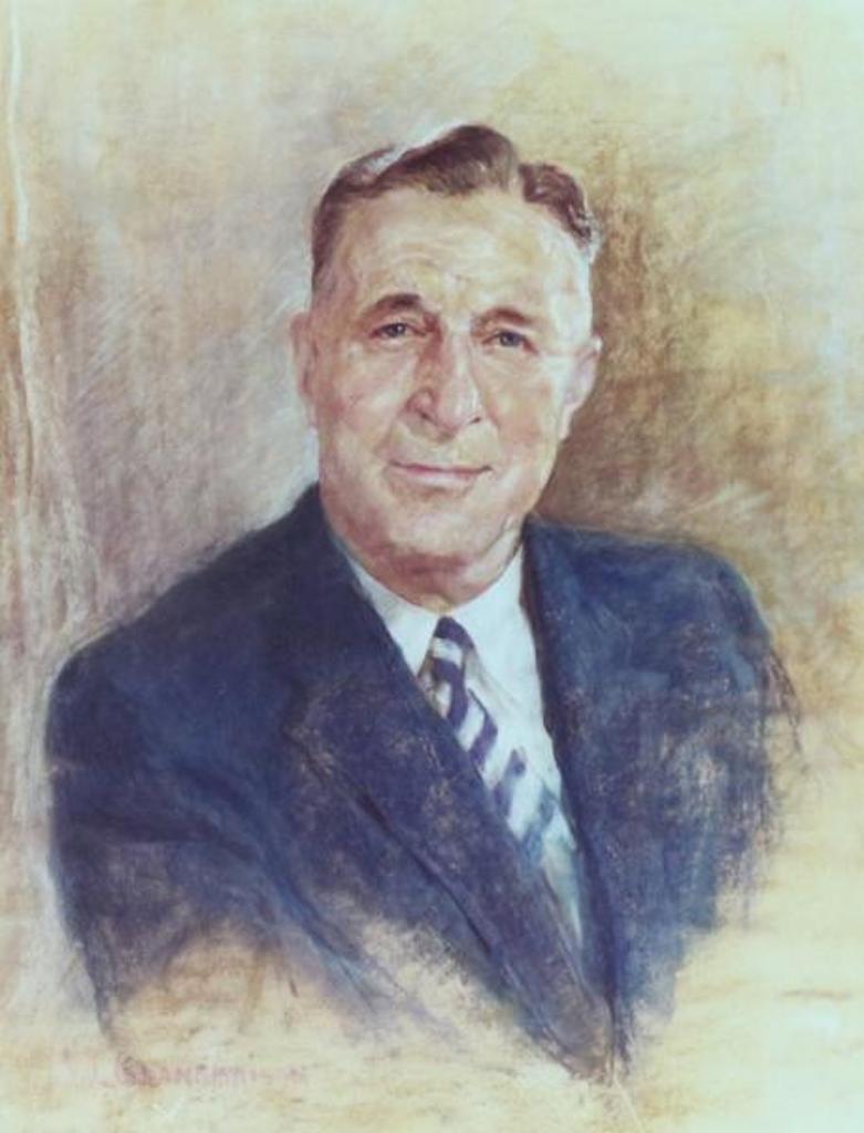 Nicholas (Nickola) de Grandmaison (1892-1978) - Portrait Of Red Dutton