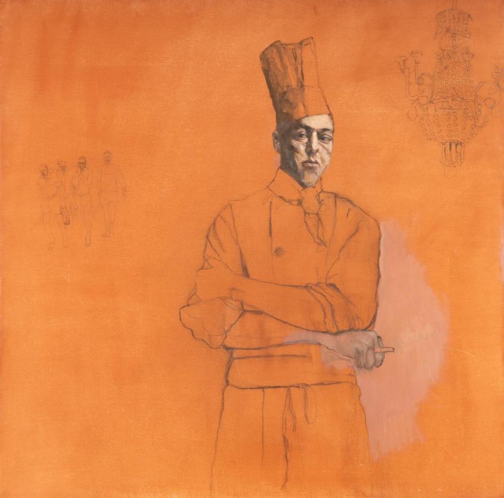 Rachel Berman (1947-2014) - Untitled- Portrait of a Chef