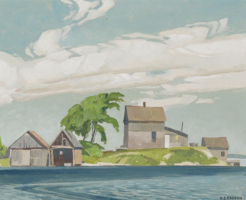 Alfred Joseph (A.J.) Casson (1898-1992) - North Channel, Little Current