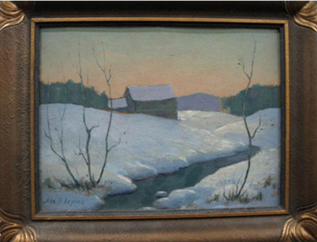 John Hubert Beynon (1890-1970) - Winter At Dusk