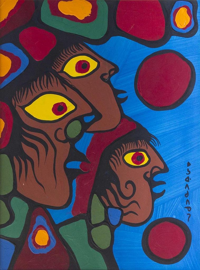 Norval H. Morrisseau (1931-2007) - Untitled - Family