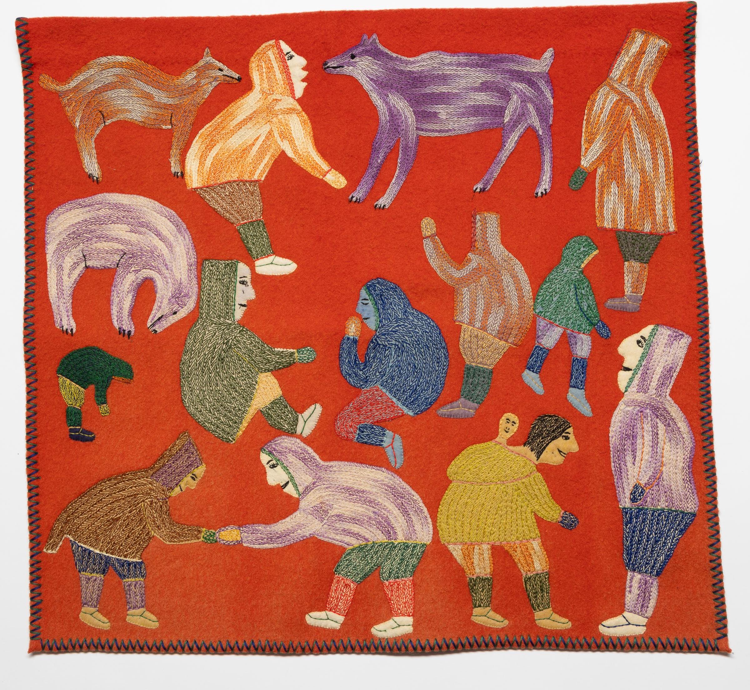 Mary Mariq Kuutsiq (1926-2011) - Untitled (Camp Life)