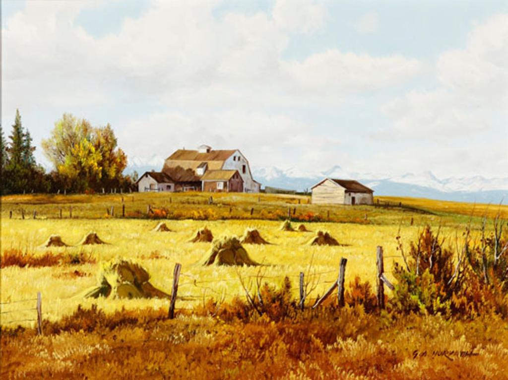 George A. Horvath (1933-2012) - West of Calgary, Harvest