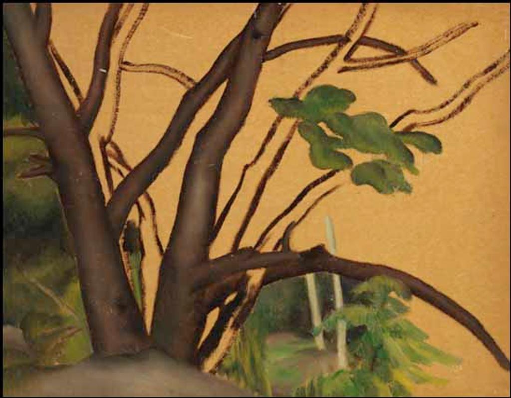 Bertram Richard Brooker (1888-1955) - Group of Trees