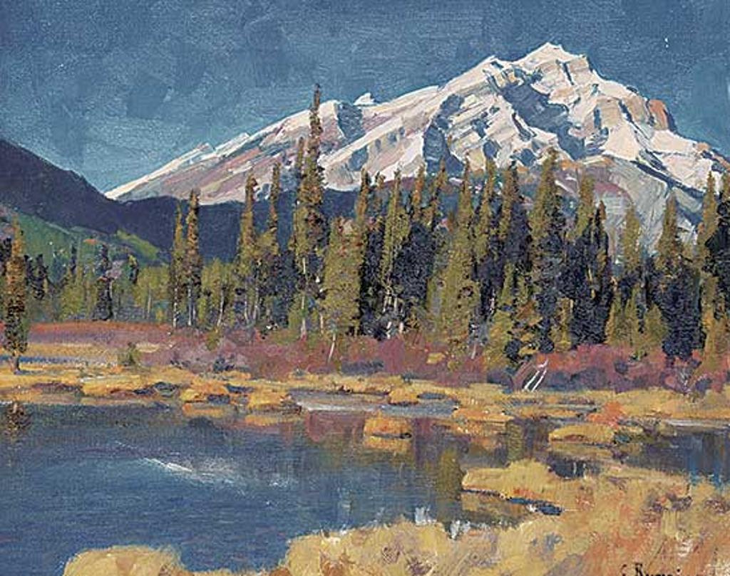 Carl Clemens Moritz Rungius (1869-1959) - Untitled - Cascade Mountain