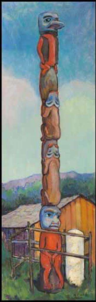 Emily Carr (1871-1945) - Haida Totem Pole