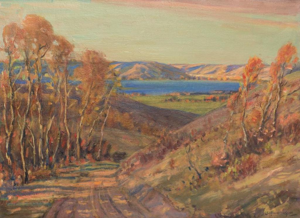 James Henderson (1871-1951) - Golden Afternoon - Qu'Appelle Valley, Sask