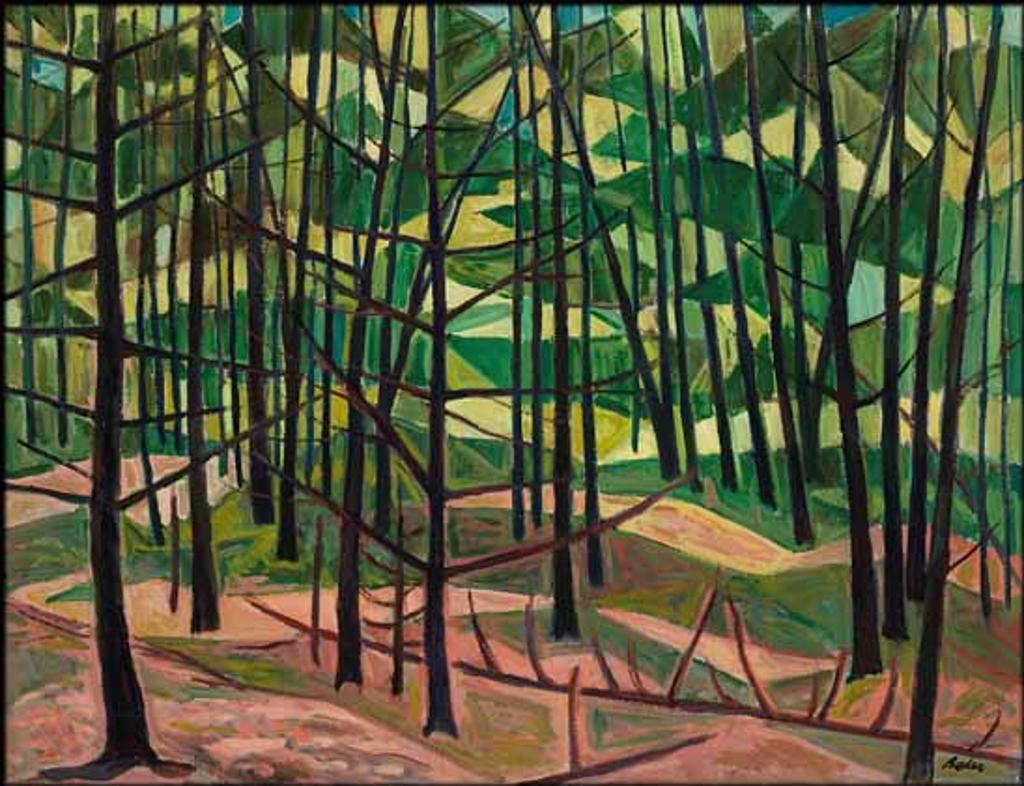 Jack Beder (1910-1987) - Young Forest