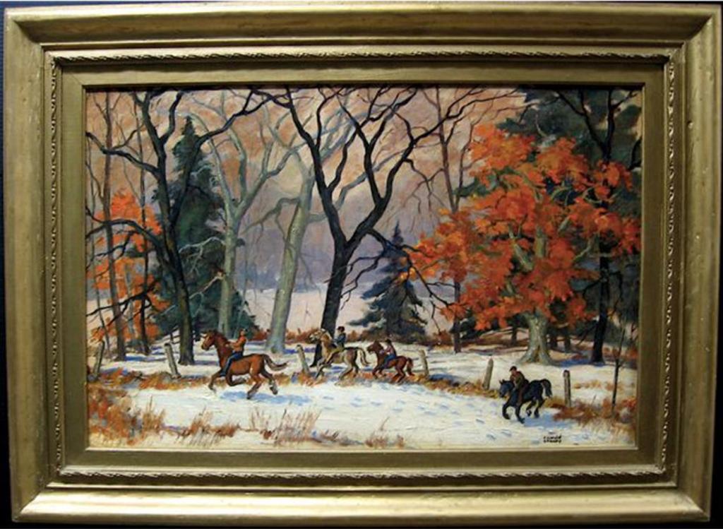Harold Oswald Stacey (1909-1968) - Winter Riding
