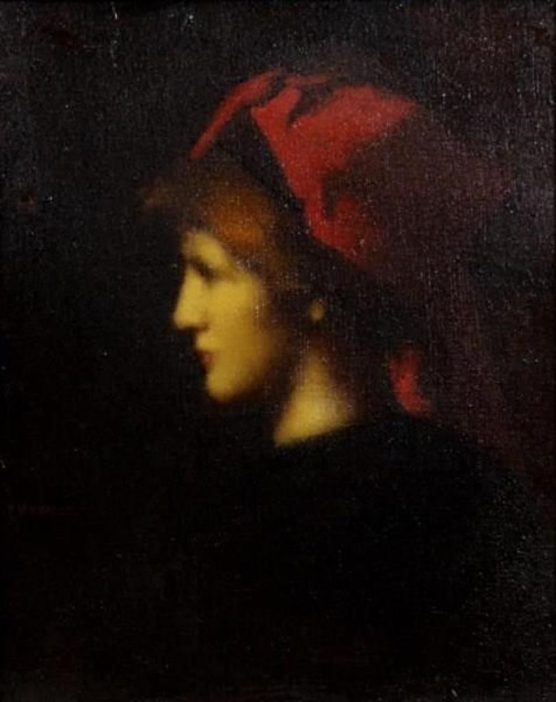Jean-Jacques Henner (1829-1905) - Portrait of St. Fabiola