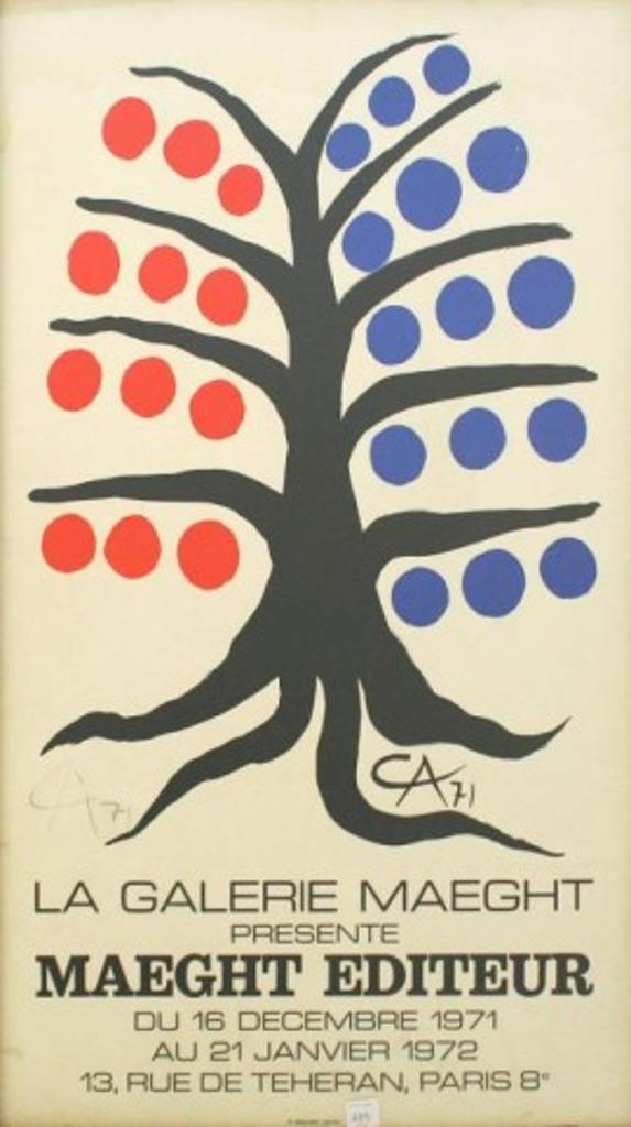 Alexander Calder (1898-1976) - Serigraph, 