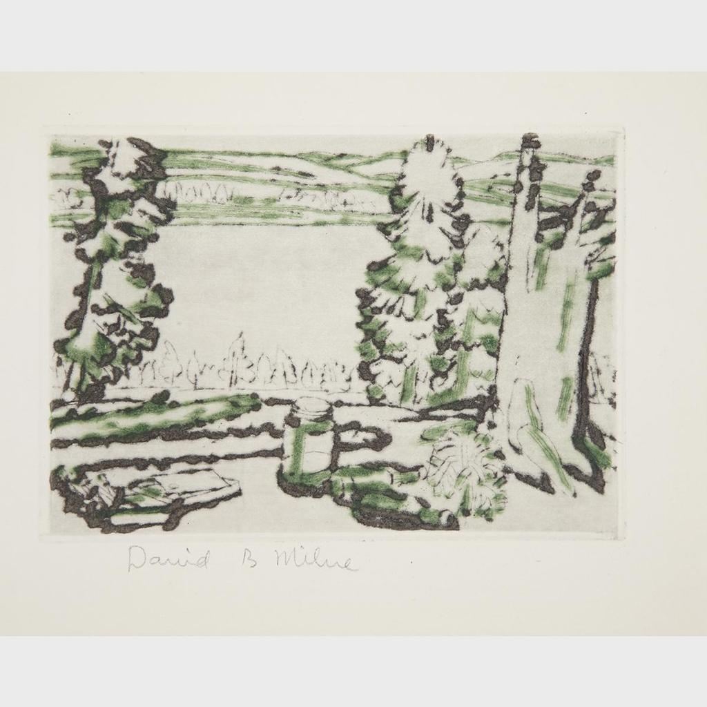 David Browne Milne (1882-1953) - Hilltop (Painting Place)