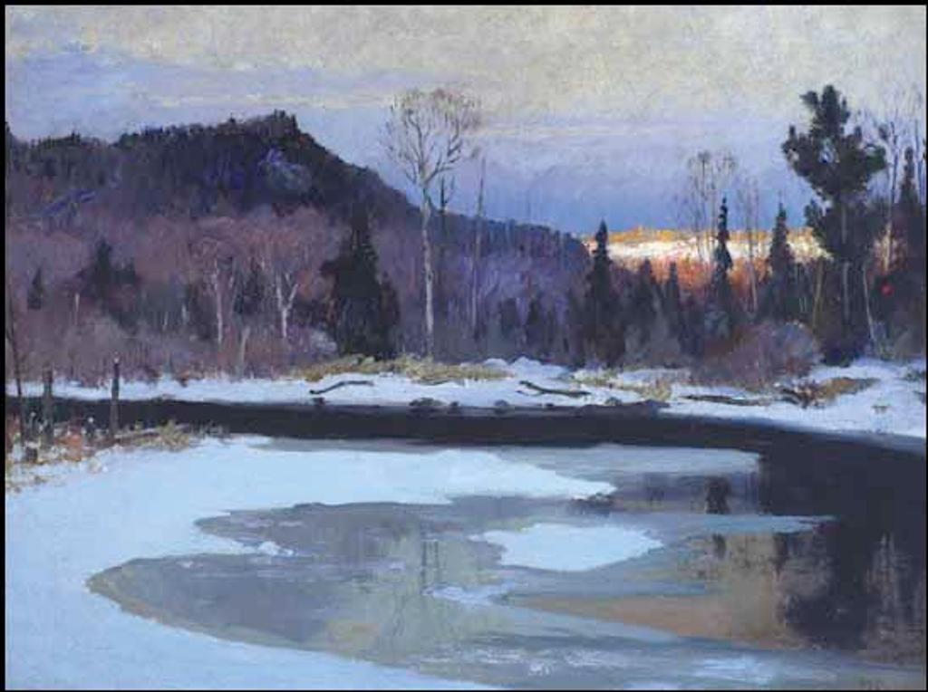 Maurice Galbraith Cullen (1866-1934) - Evening Glow, Near Lac Tremblant