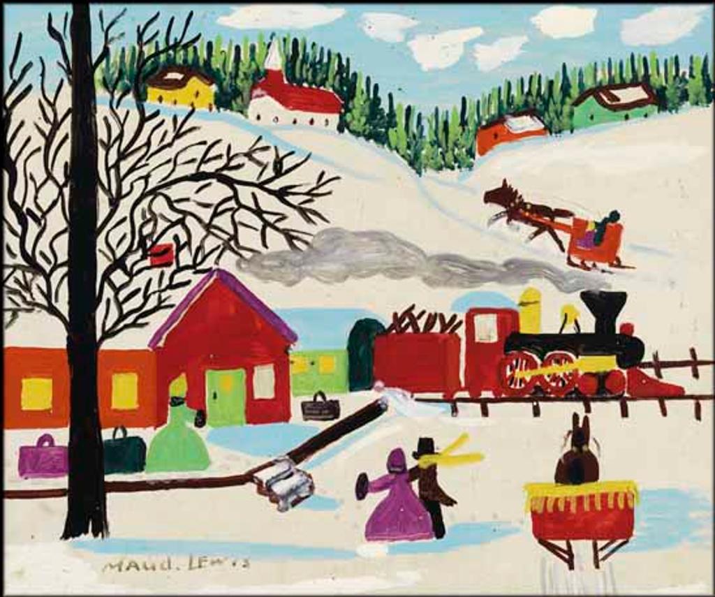 Maud Kathleen Lewis (1903-1970) - Winter Travels