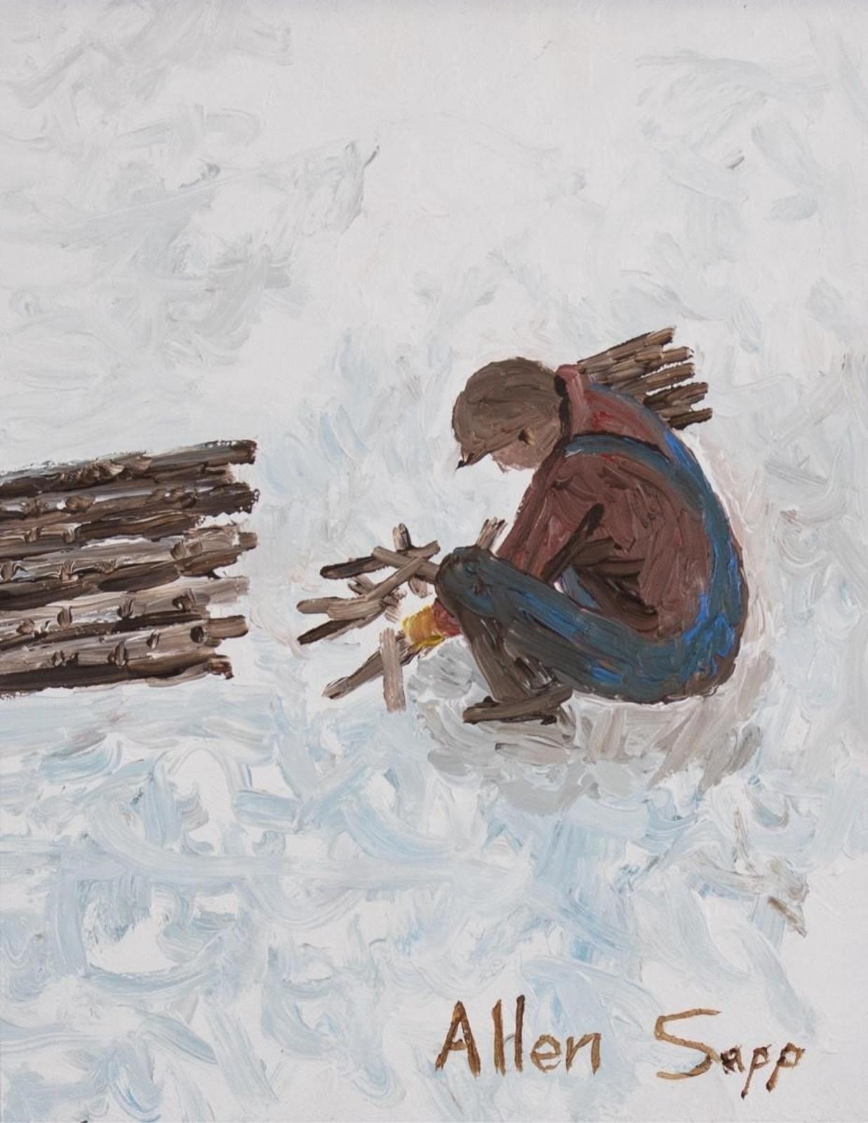 Allen Fredrick Sapp (1929-2015) - Building A Fire