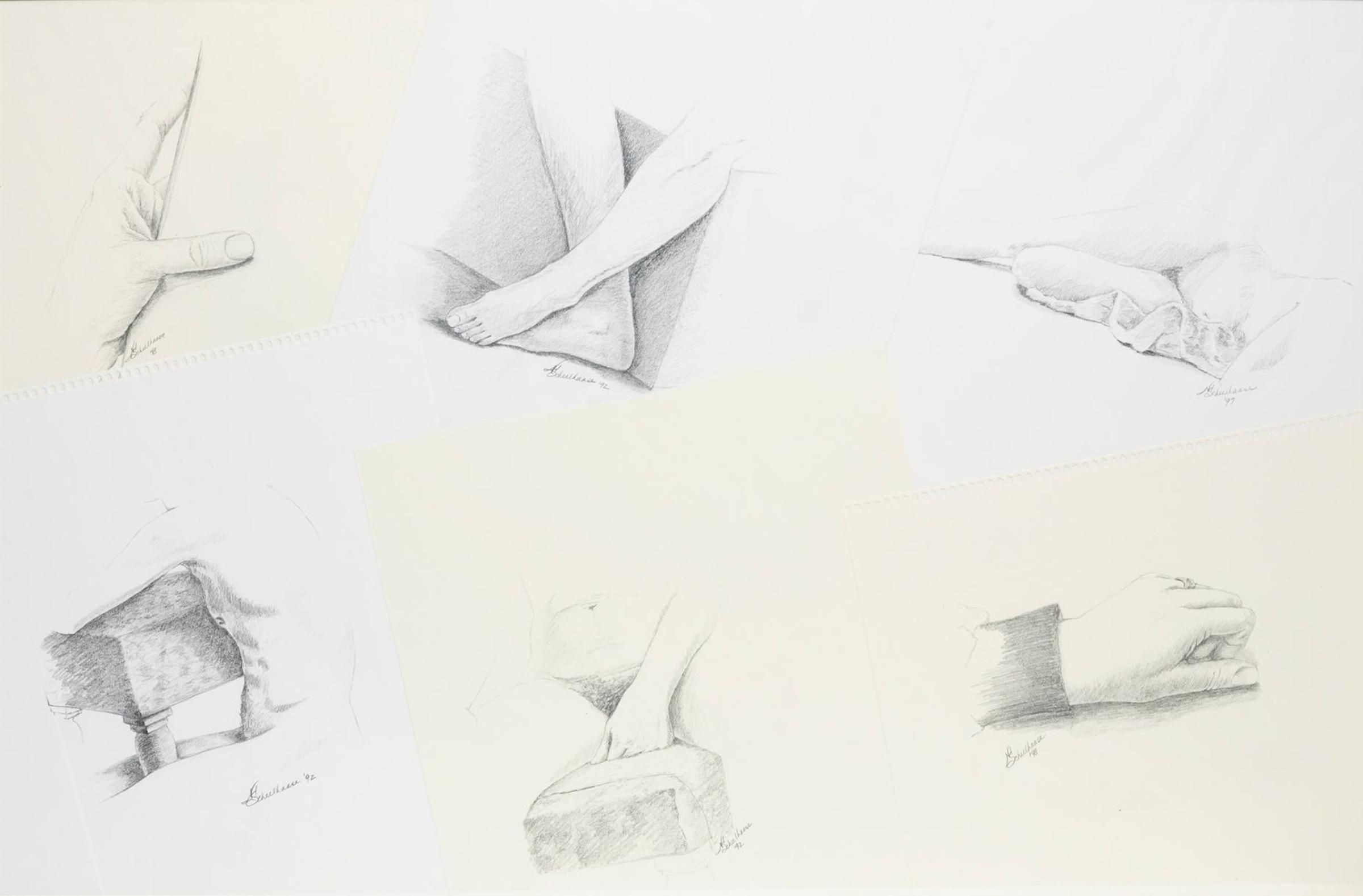 Norm Scheelhaase (1954-2020) - Figure Studies