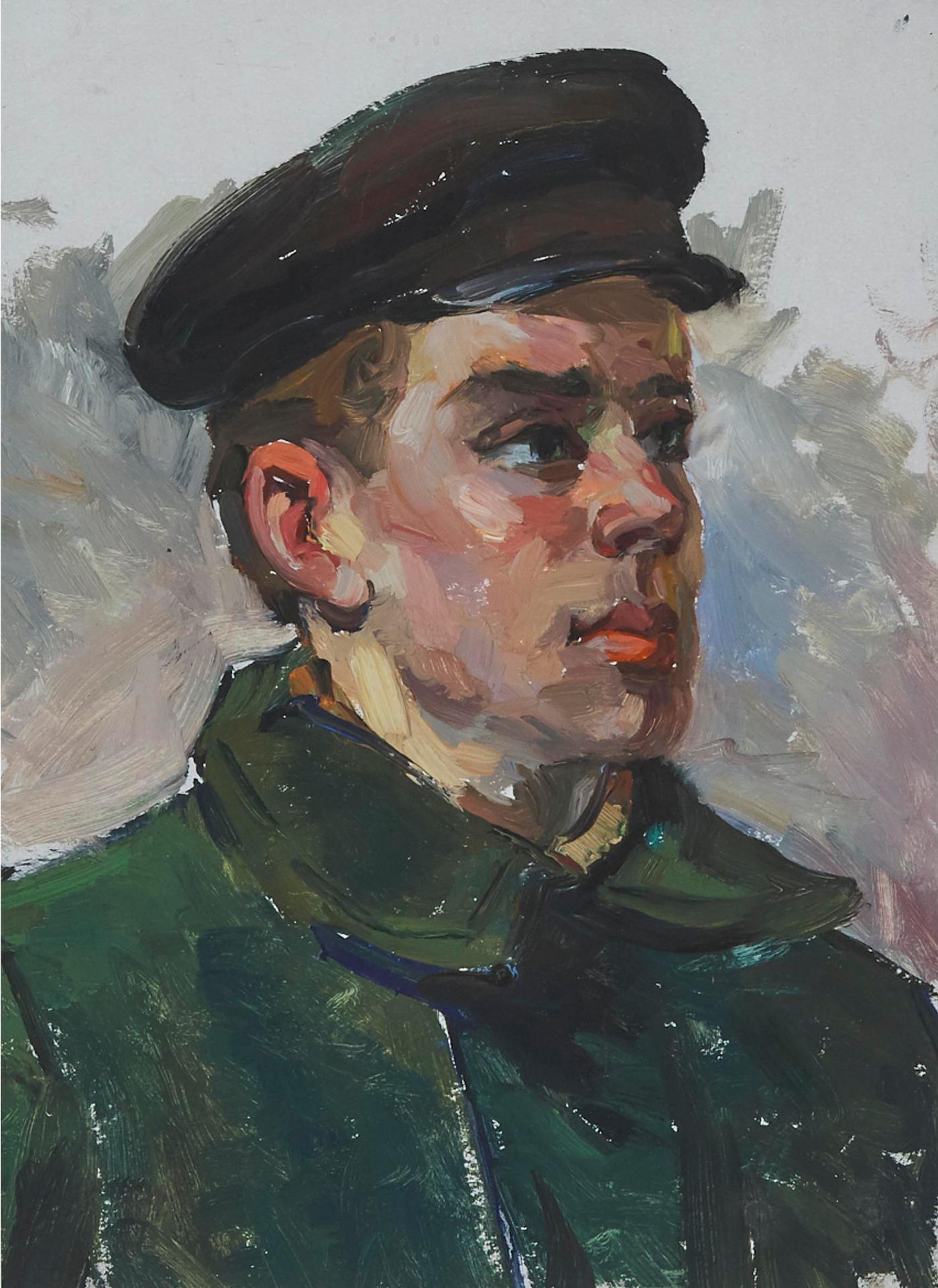 Aleksandr Lopukhov - Portrait Of A Ukrainian Officer