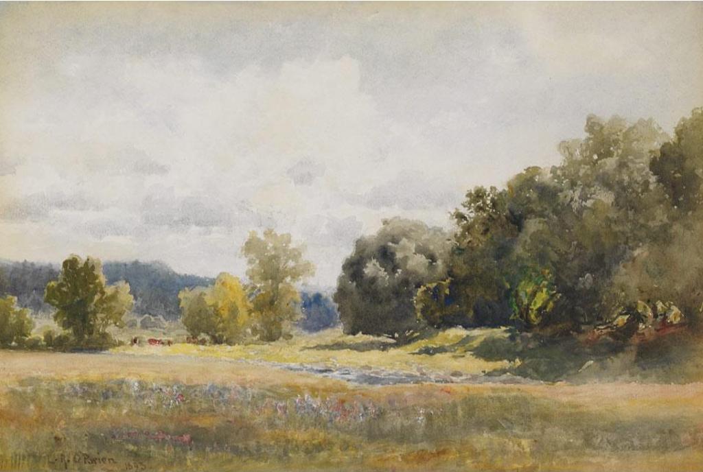 Lucius Richard O'Brien (1832-1899) - Pastoral Landscape