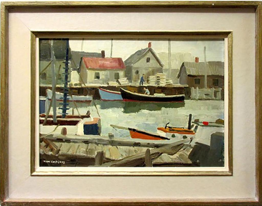 Thomas Keith (Tom) Roberts (1909-1998) - Cheticamp Harbour, Cape Breton I.