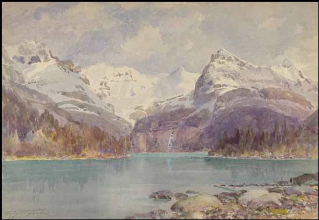 Frederic Martlett Bell-Smith (1846-1923) - Lake in the Rockies