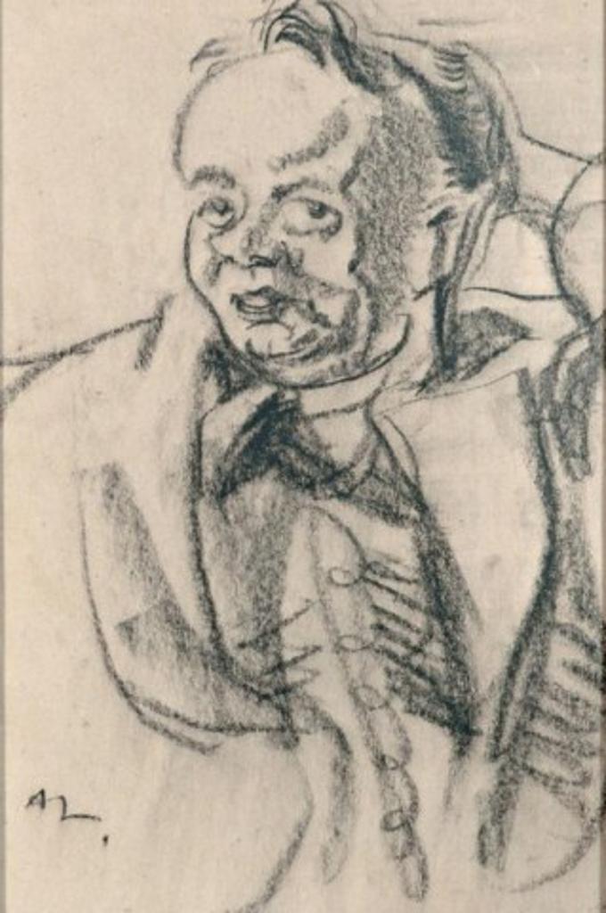 Arthur Lismer (1885-1969) - Portrait of a Gentleman