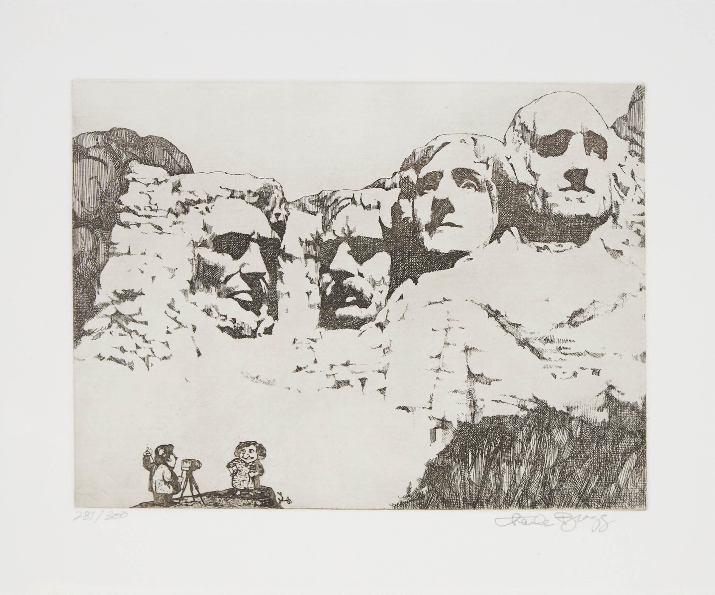 Charles Wilson Bragg (1931-2017) - Mount Rushmore