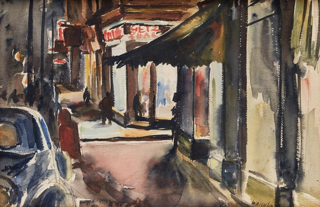 John Stanley Walsh (1907-1994) - City Sidewalk