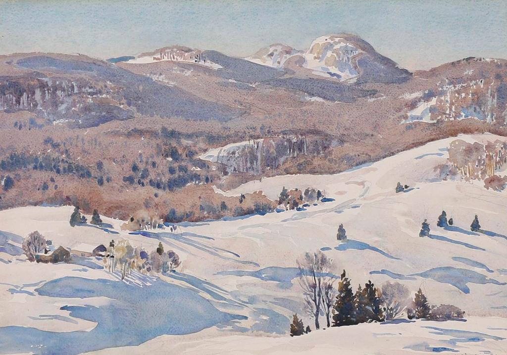 Henry John Simpkins (1906-1995) - Winter, Charlevoix; 1934