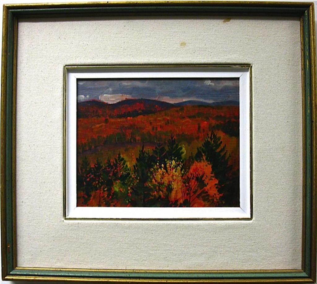 Andris Leimanis (1938) - “A Gray Fall Day” Algonquin Park