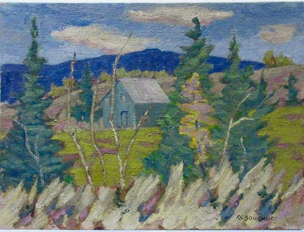 Raymond C. Bourque (1922-1982) - Fall Landscape