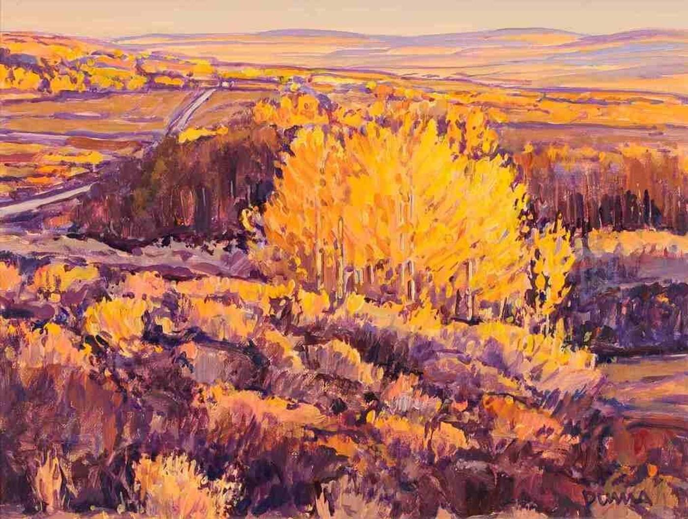 William (Bill) Duma (1936) - Autumn Colours, Foothills; 1991