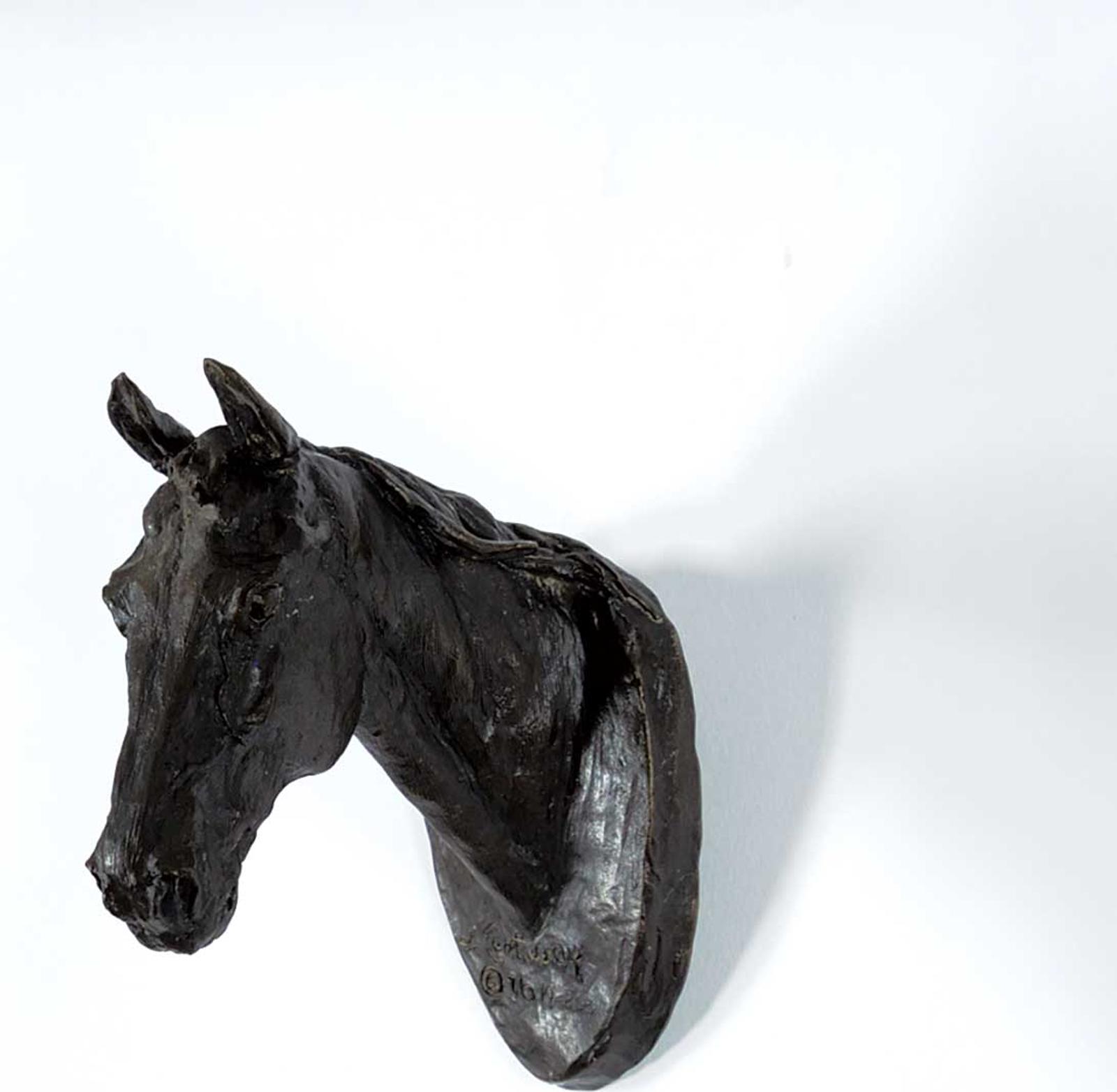 Jay Contway (1935) - Untitled - Small Mounted Horse Head  #19/200