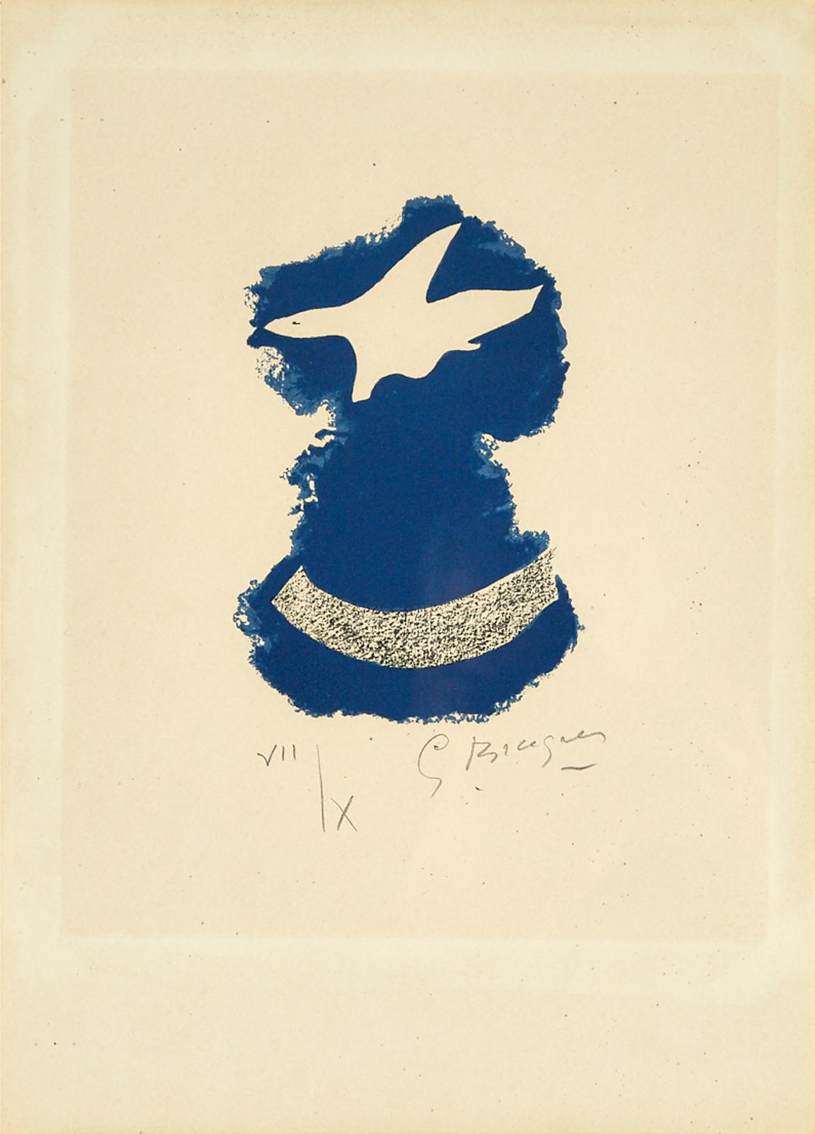 Georges Braque (1882-1963) - Le Tir À L'arc (Frontispiece From Le Tir À L'arc), 1960 [vallier, 153]