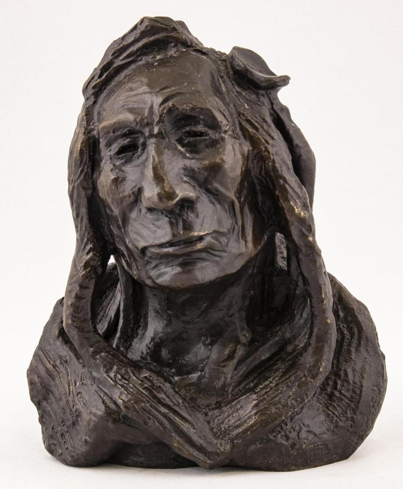 Asa Lynn (Ace) Powell (1912-1978) - Blackfoot Bust