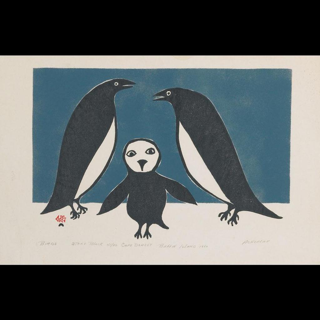 Qatjuayuk Atchealak (1911-1995) - Birds