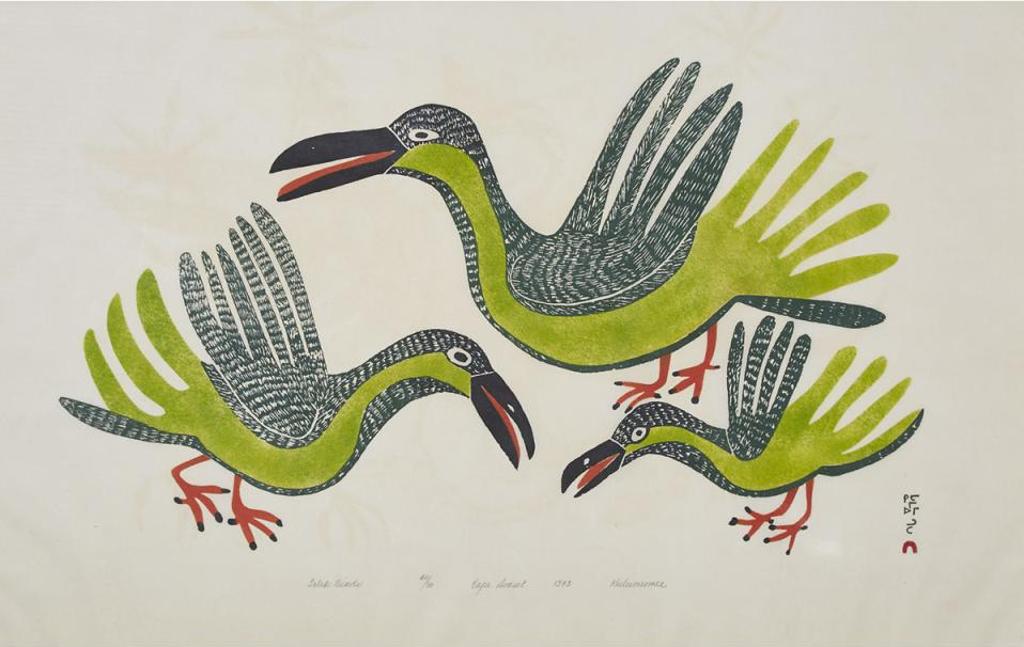 Keeleemeeoomee Samualie (1919-1983) - Talik Birds