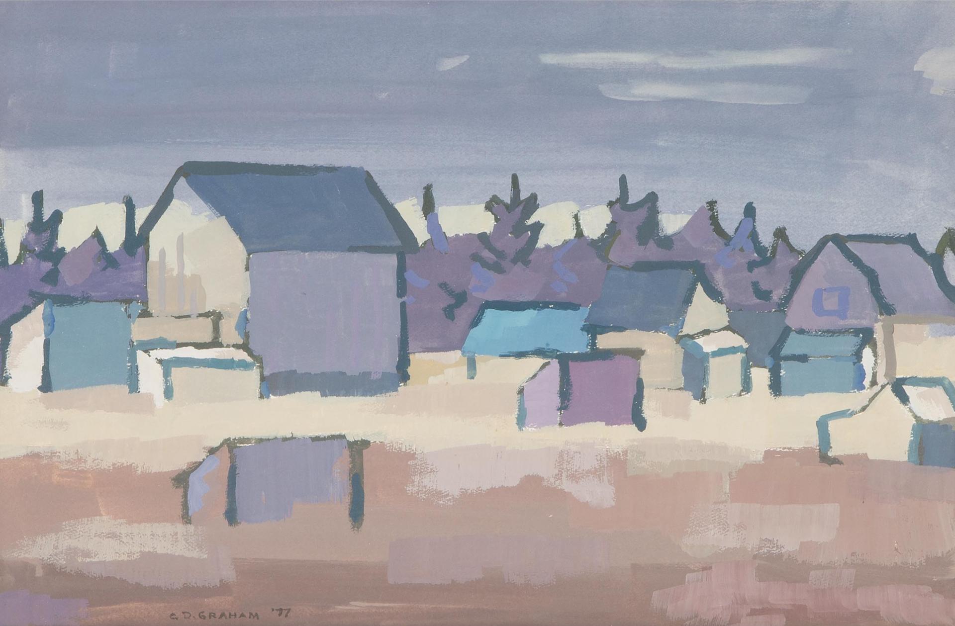 Colin D. Graham (1915-2010) - Barnscape