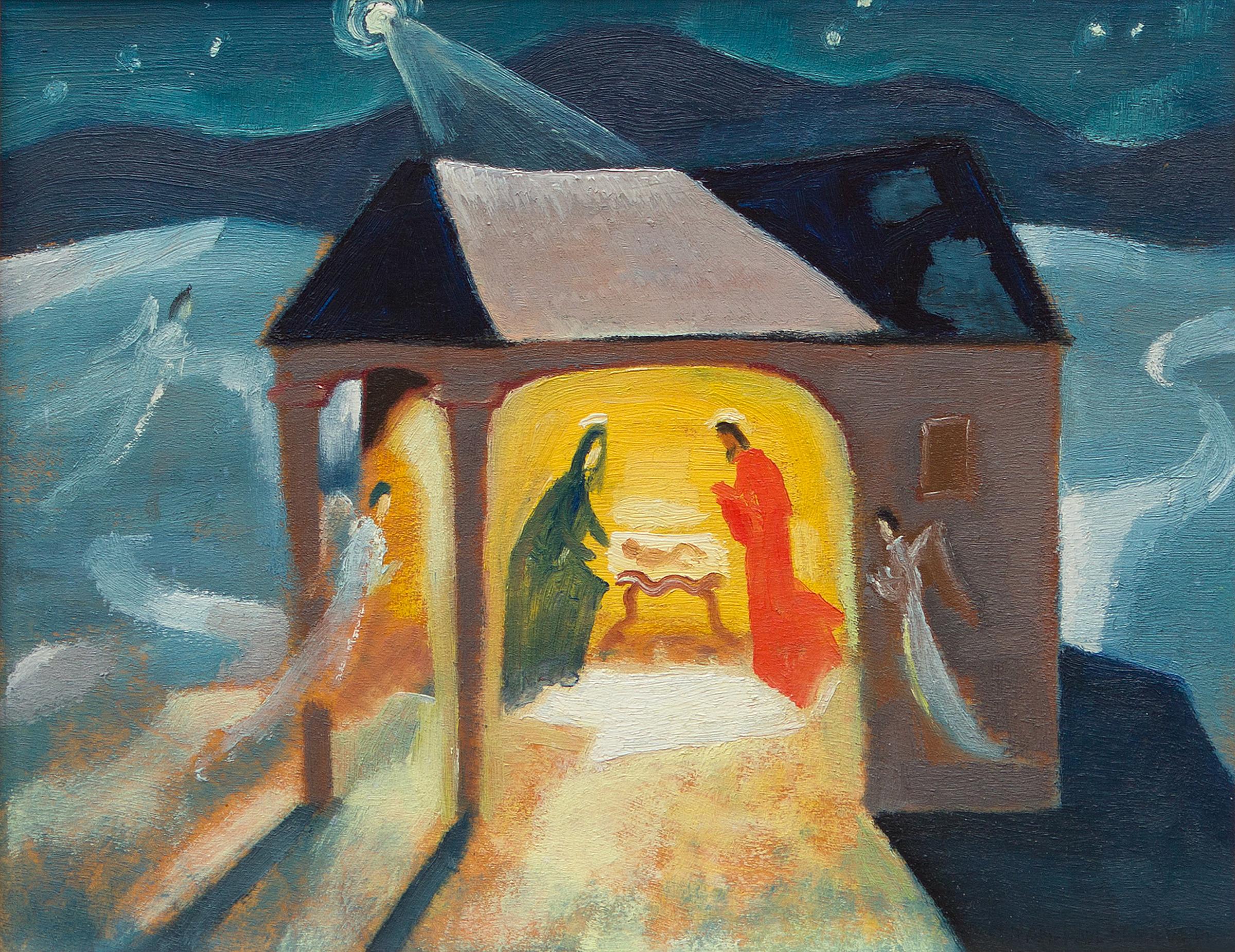 Jean Paul Lemieux (1904-1990) - La Nativité, 1961